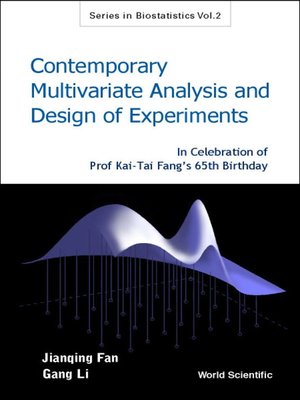 cover image of Contemporary Multivariate Analysis and Design of Experiments